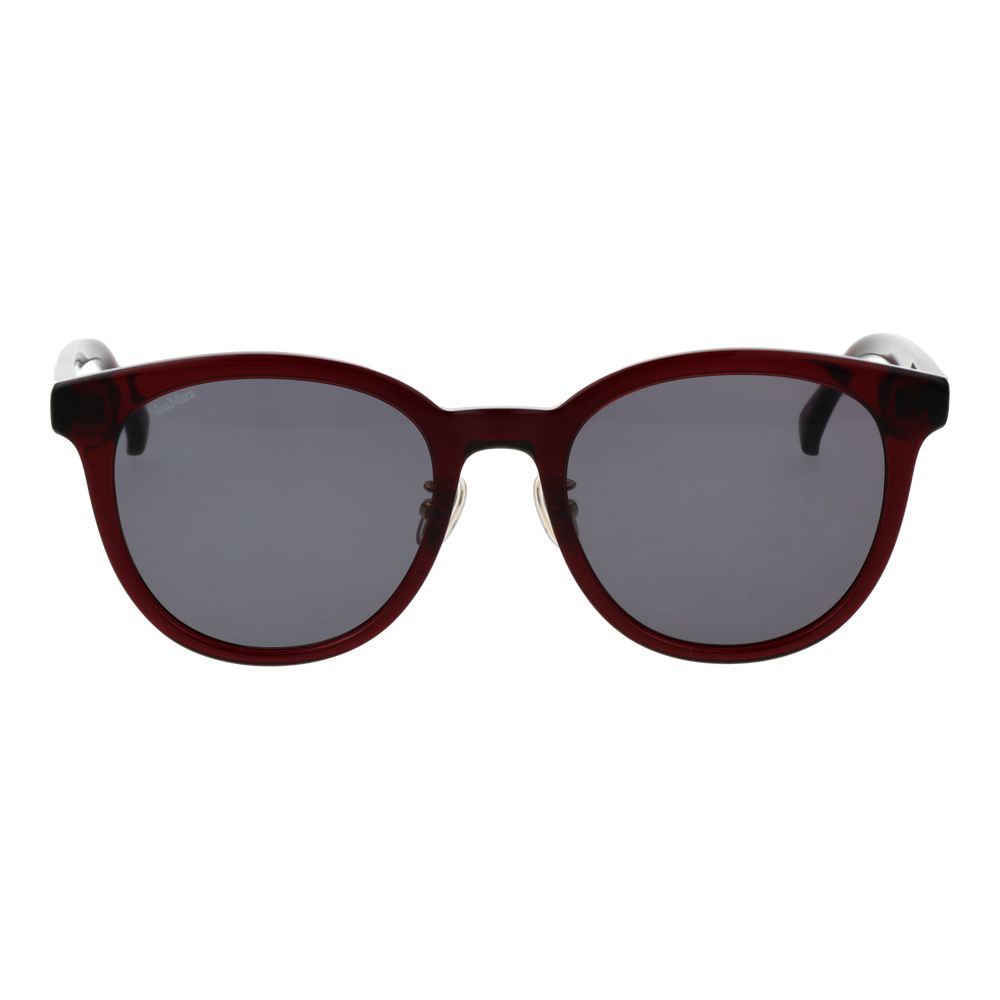 Max Mara Burgundy Acetate Sunglasses