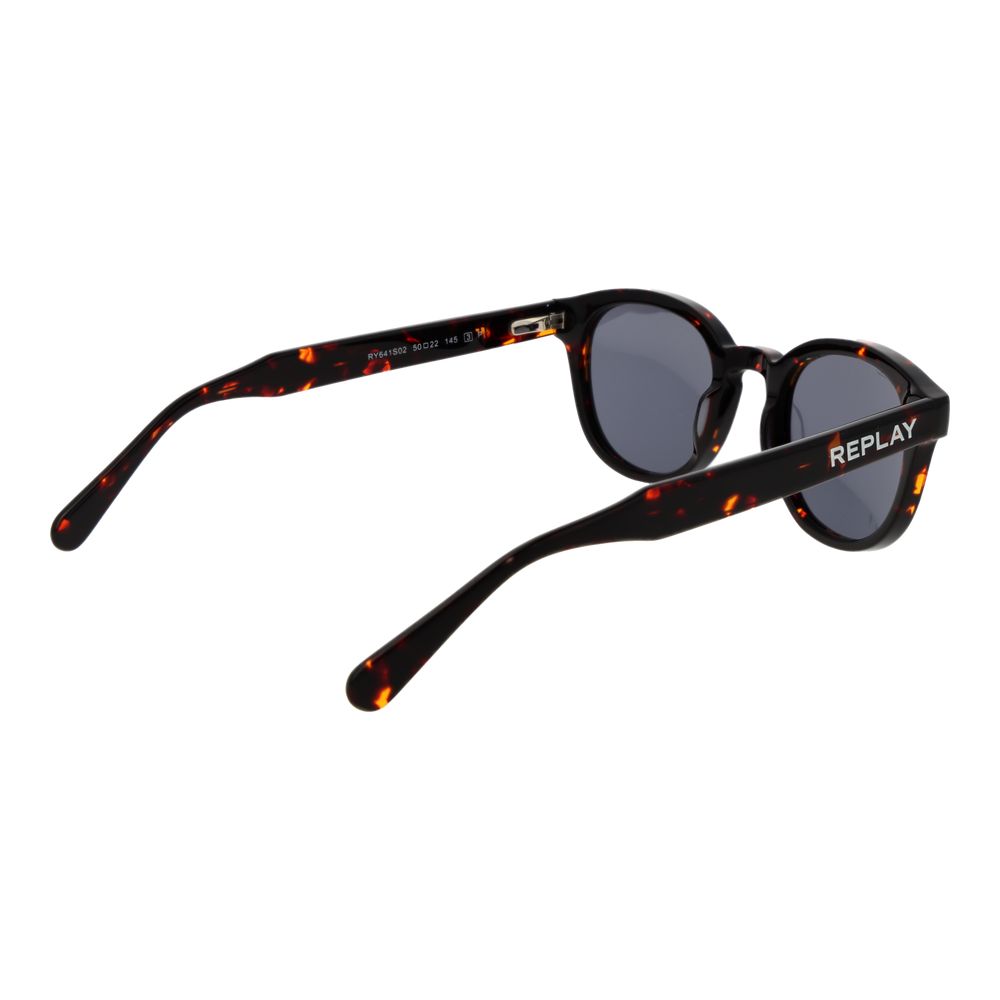 Replay Brown Acetate Sunglasses