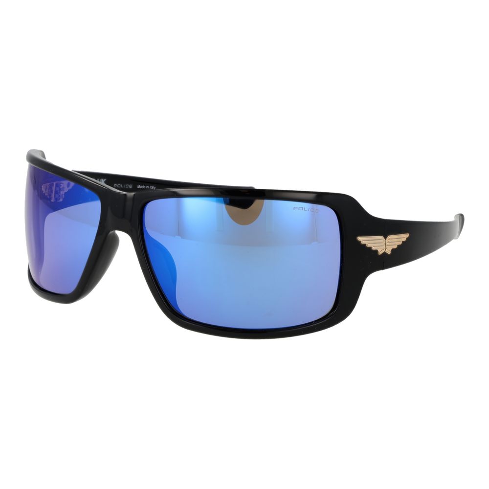 Police Black Plastic Sunglasses