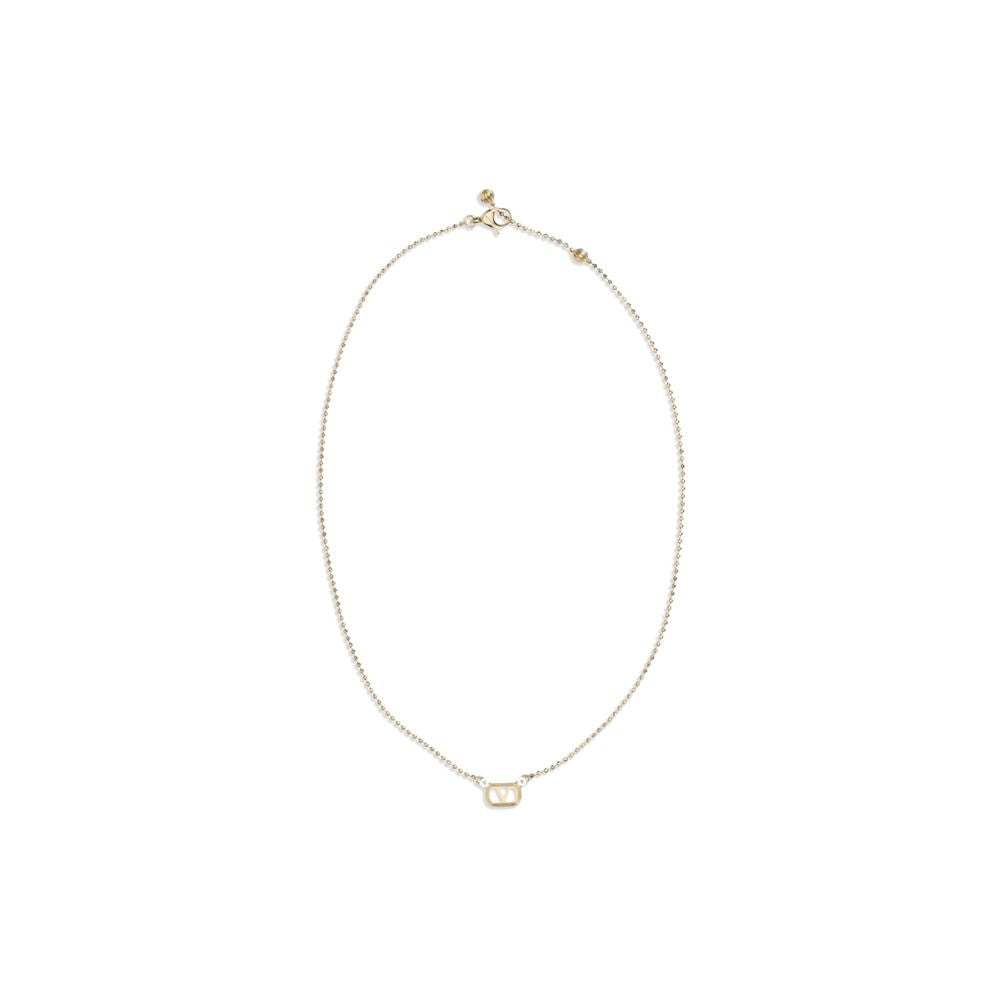 Valentino Garavani Gold Metal Necklace