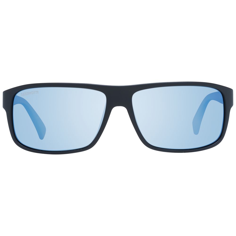 Serengeti Black Plastic Sunglasses