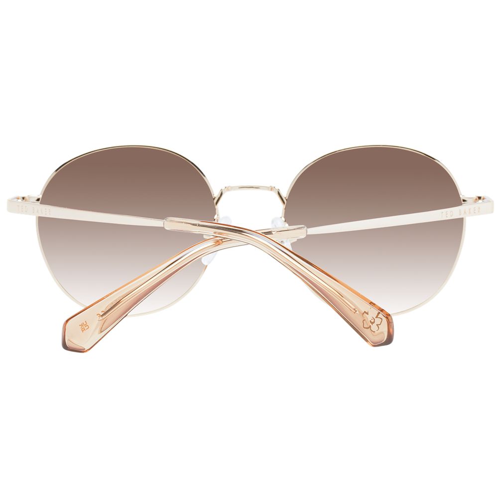 Ted Baker Gold Metal Sunglasses