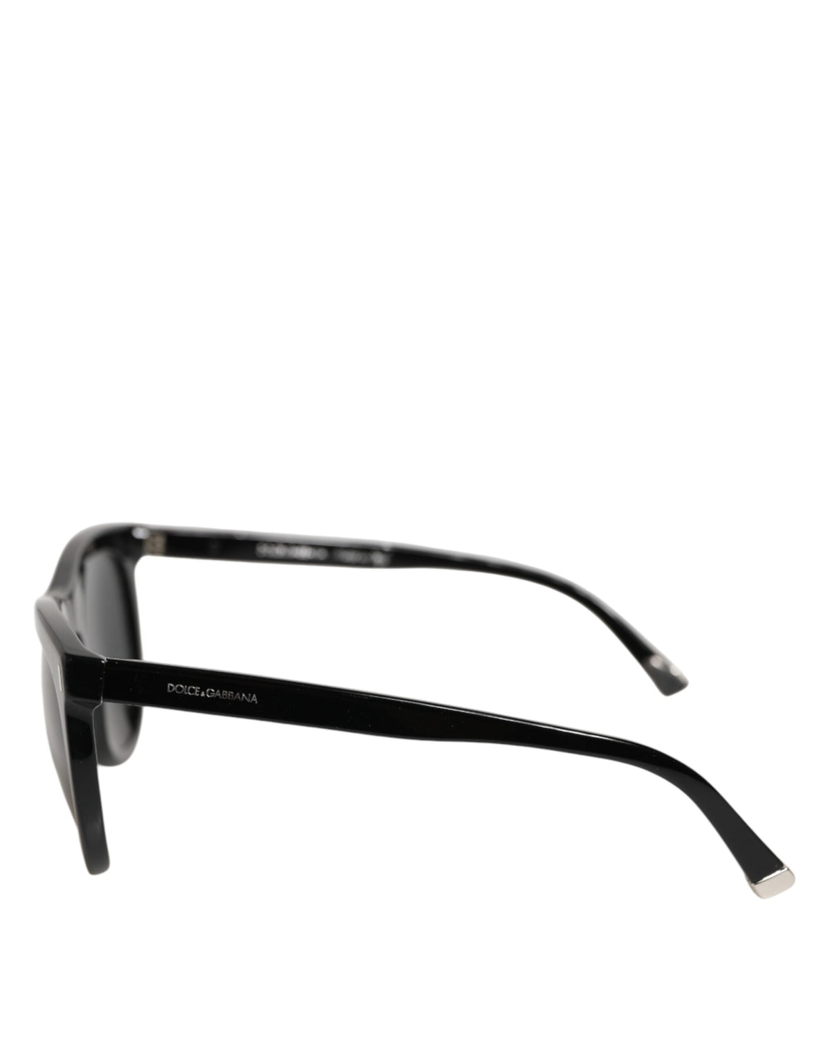 Dolce & Gabbana DG4281 Black Round Frame Full Rim Eyewear Sunglasses