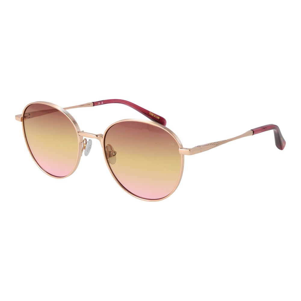 Scotch & Soda Rose Gold Metal Sunglasses