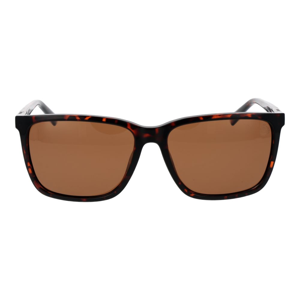 Timberland Brown Plastic Sunglasses