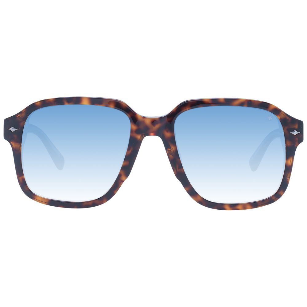 Scotch & Soda Brown Metal Sunglasses