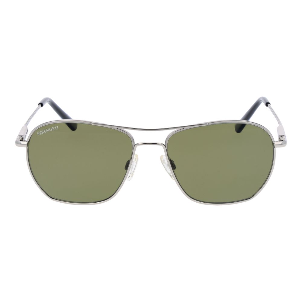 Serengeti Silver Metal Sunglasses
