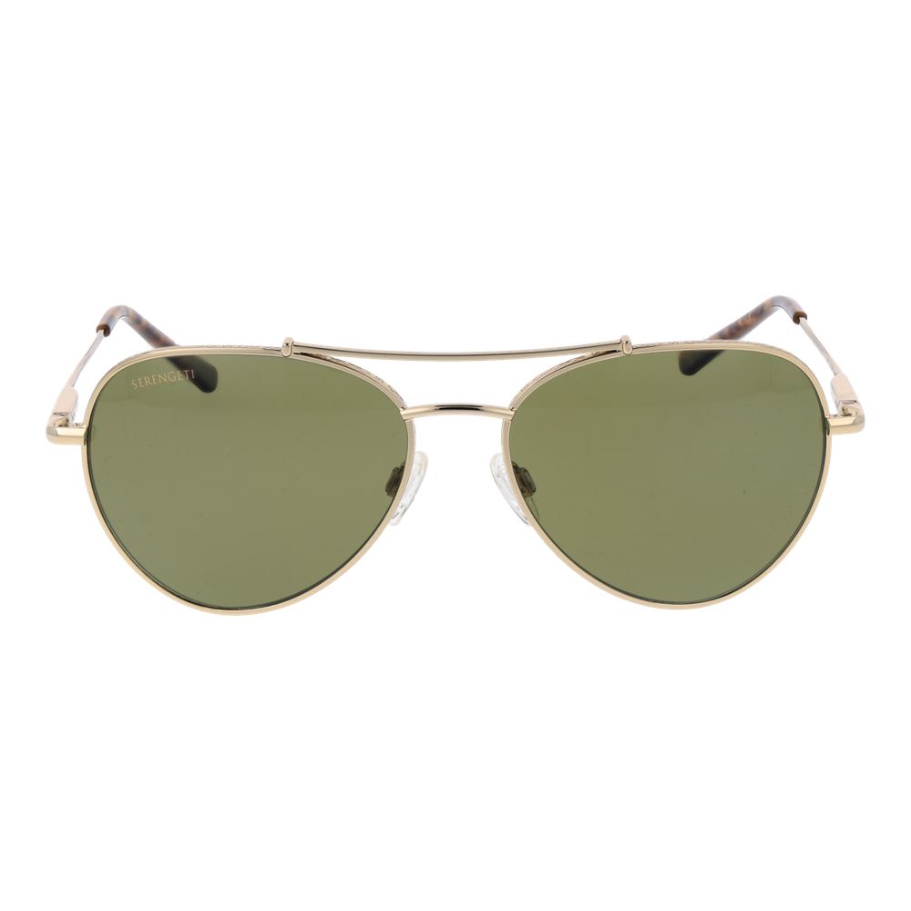 Serengeti Gold Metal Sunglasses